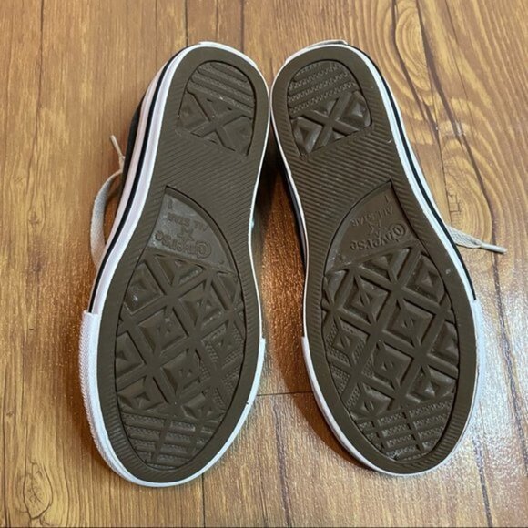 Black Converse All Star Low Top Unisex Size 1 - Picture 8 of 9